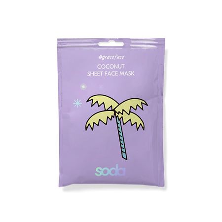 Маска для лица SODA Тканевая маска для лица 