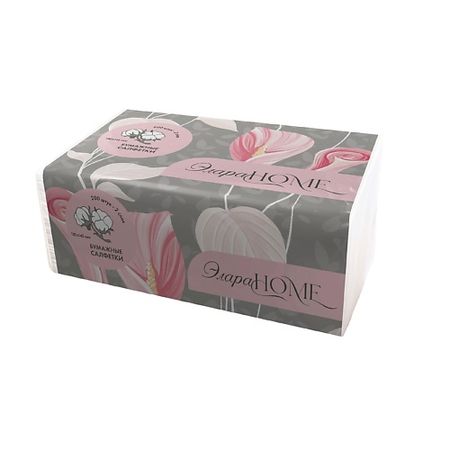 Салфетки для рук ЭЛАРАHOME Салфетки бумажные салфетки бумажные allergy comfort kleenex клинекс 56шт