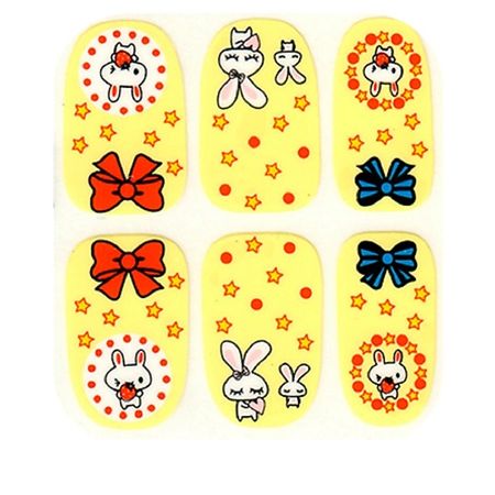 Наклейки для ногтей IRISK Пленки для ногтей для экспресс-маникюра на клеевой основе Effect Nails прозрачные пленки пэт для струйной печати 100 шт