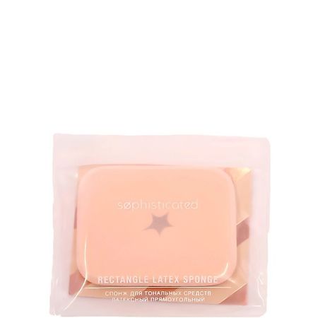 Спонж для нанесения макияжа ЛЭТУАЛЬ SOPHISTICATED Спонж для тональных средств латексный прямоугольный