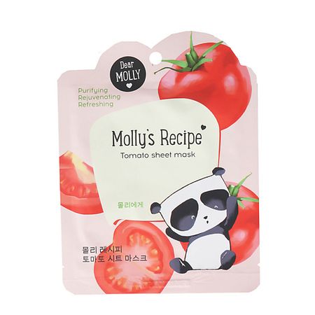 Маска для лица ЛЭТУАЛЬ DEAR MOLLY Тканевая маска 