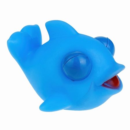 Игрушка-антистресс 1TOY Пучеглаз-антистресс Акула игрушка антистресс one two fun бобр 30 см