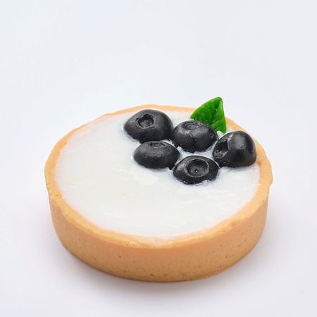 Мыло твердое SKUINA Мыло ручной работы Большая тарталетка с черникой в сметане мыло твердое skuina мыло котик потягушки