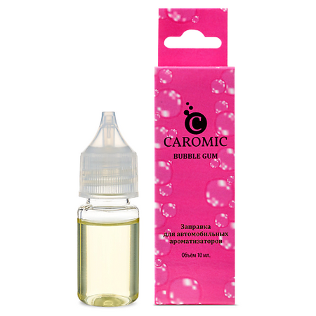 Ароматизатор CAROMIC Заправка для автомобильного ароматизатора Bubble Gum