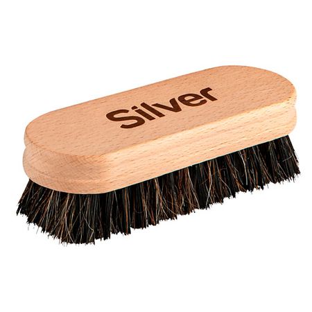 Щетка для обуви SILVER Щетка деревянная для обуви с натуральным ворсом щетка для обуви в форме тыквы из щетины свиньи
