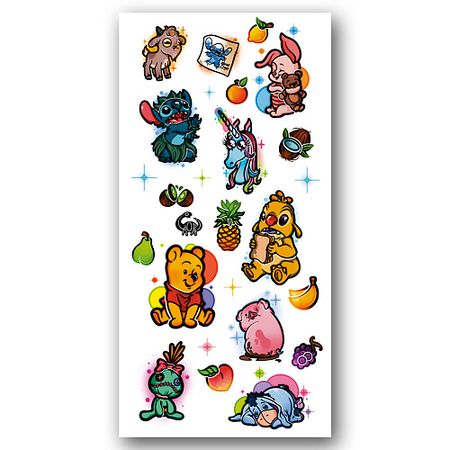 Тату TATTS Переводная тату 10*21см (для взрослых и детей)