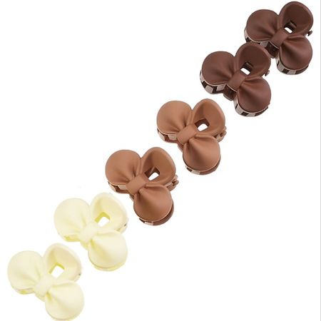 Набор заколок для волос KOSMOSHTUCHKI Набор заколок - крабиков Бантики мини бантики котенок miniso