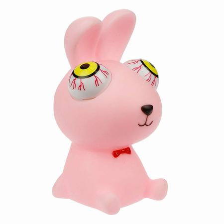 Игрушка-антистресс 1TOY Пучеглаз-антистресс Зайка игрушка антистресс one two fun бобр 30 см