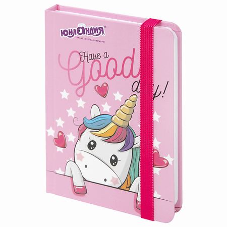 Блокнот ЮНЛАНДИЯ Блокнот с резинкой Unicorn