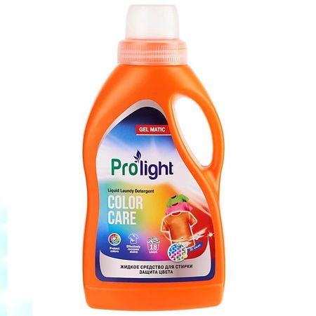 Гель для стирки PROLIGHT Жидкое средство для стирки для цветных тканей