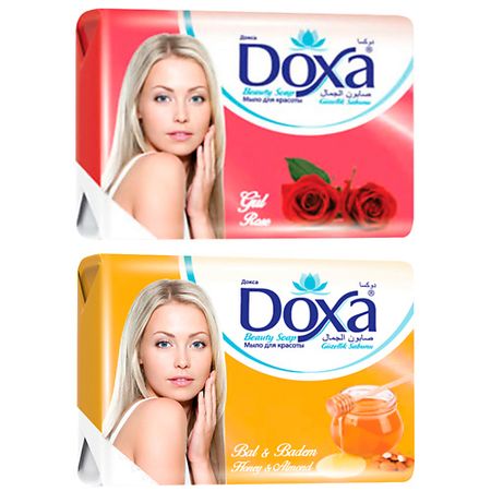 Мыло твердое DOXA Мыло туалетное BEAUTY SOAP Мед, Роза 5 шт спиральные сверла doxa hss m35 кобальтовые 1 3 мм