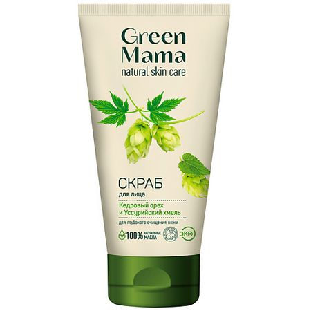 Скраб для лица GREEN MAMA Скраб для лица 