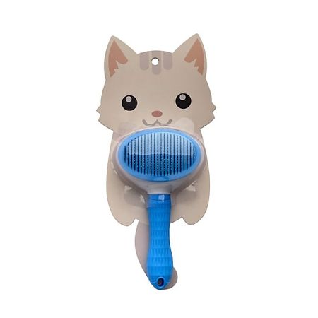 Щетка для шерсти FRIEND OF MINE Щетка для собак и кошек для густой и длинной шерсти #FOM_rapunzel фигурки кошек сфинкса moonbiffy