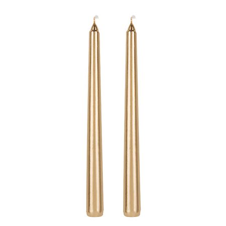 Набор декоративных свечей LETOILE HOME Свечи конусные золотые td home золотые столовые приборы из нержавеющей стали 304