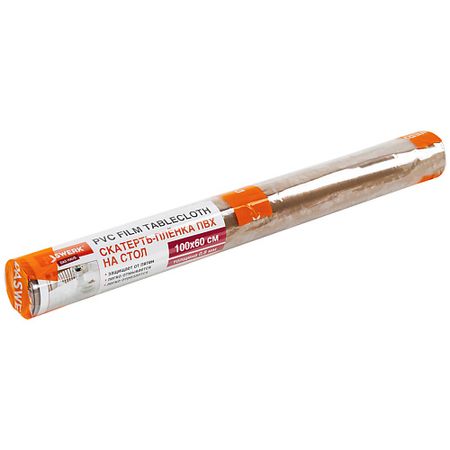 Скатерть DASWERK Скатерть-плёнка ПВХ, гибкое, мягкое стекло