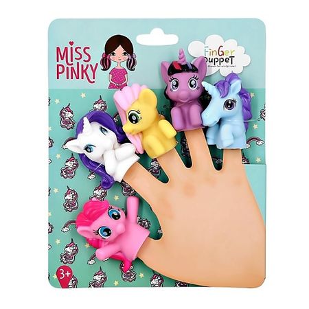 Набор елочных игрушек MISS PINKY Пальчиковый театр BASIC татуировки переводные miss pinky 9 5x5 7