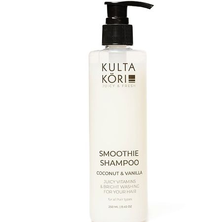 Шампунь для волос KULTA KORI Смузи - шампунь с натуральными экстрактами  кокоса и ванили сахар парфэ с ароматом ванили 60 г