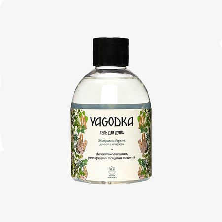 Гель для душа YAGODKA Гель для душа с экстрактами березы, донника и череды березы повислой почки 50 г сырье растительное пищ