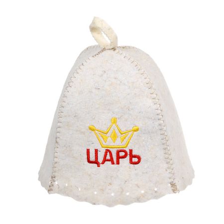 Шапка для бани HOTPOT Шапка для бани и сауны  с вышивкой 