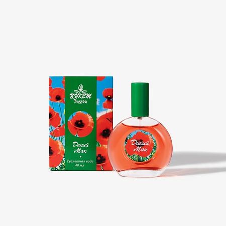 Туалетная вода БУКЕТ РОССИИ Туалетная вода Дикий Мак золотые банкноты россии 8 моделей