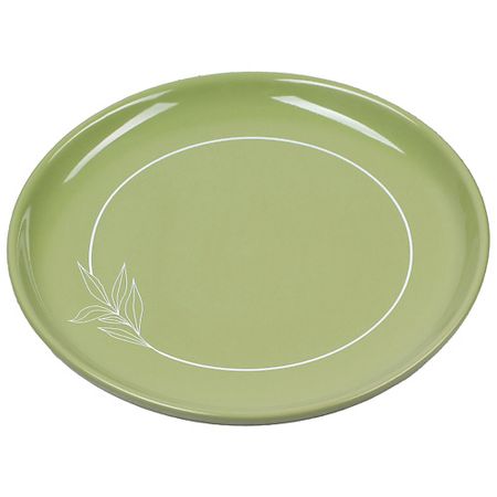 Тарелка DOLCE CERAMO Тарелка керамическая «Олива» большая керамическая тарелка abdo   и белая