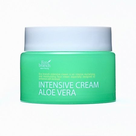 Крем для лица ECOBRANCH Интенсивный увлажняющий крем с экстрактом алое вера