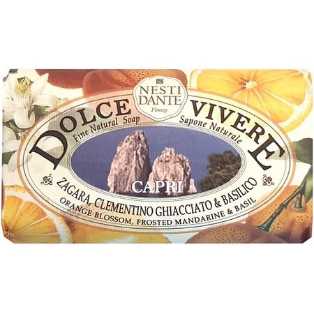 Мыло твердое NESTI DANTE Мыло Dolche Vivere Capri мыло твердое nesti dante мыло emozioni in toscana garden in bloom