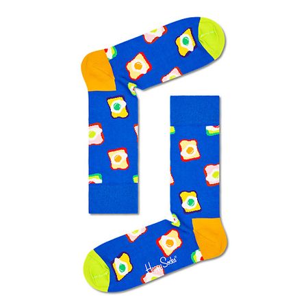 Носки HAPPY SOCKS Носки Toast носки happy socks носки temple blossom 9000