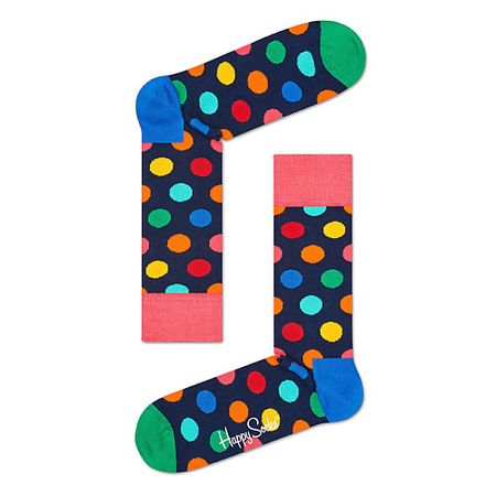 Носки HAPPY SOCKS Носки Big Dot 6001 носки happy socks носки temple blossom 9000