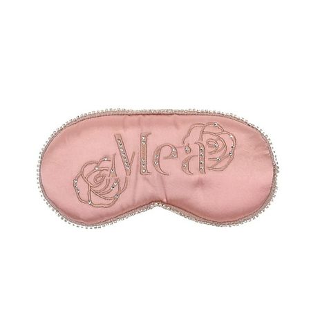 Маска для сна MEA Маска для сна бежевая кружевная салфетка из хлопка белая бежевая 10 см