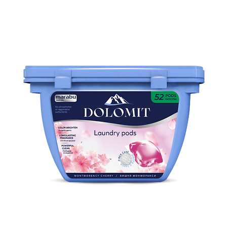 Капсулы для стирки MARABU Капсулы для стирки белья универсальные 