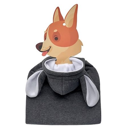 Кофта FRIEND OF MINE Кофта для собак GRAY BUNNY #FOM_pretendingvegan