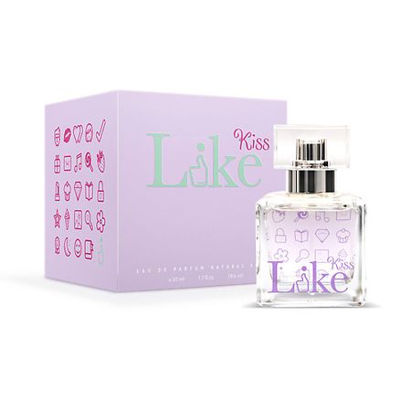 Парфюмерная вода GENTY LIKE LIKE Kiss парфюмерная besties colorama collection kiss me more жен 50 мл