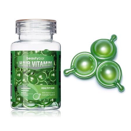 Масло для волос BEAUTY BAR Витамины для регенерации, защиты и блеска волос с марокканским маслом liqo mune антиоксиданты витамины сироп 250 мл