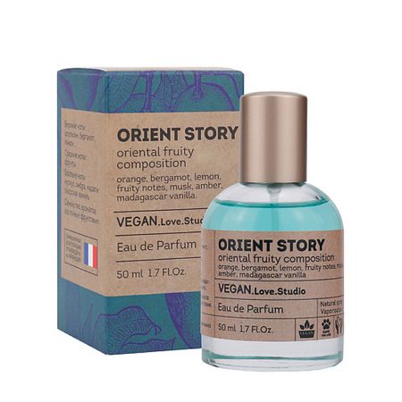 Парфюмерная вода VEGAN.LOVE.STUDIO Парфюмерная вода унисекс Orient Story цитрус фрукты амбра стикеры для заметок alsmt фрукты