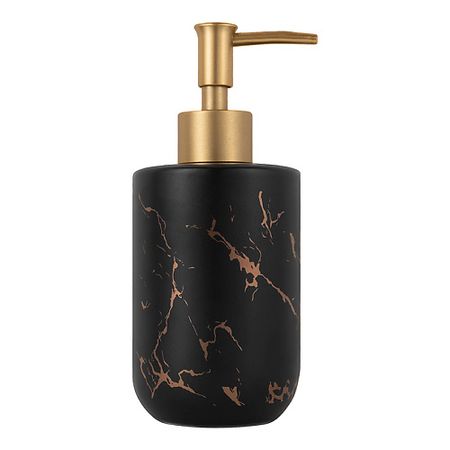 Флакон с дозатором LETOILE HOME Флакон с дозатором керамический черный