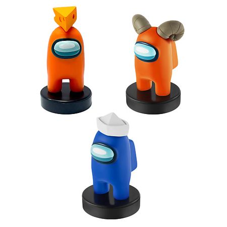 Набор детский AMONG US Набор штампиков 2 серия (с сыром,синий с рогами) сухарики от мартина с сыром 60 г