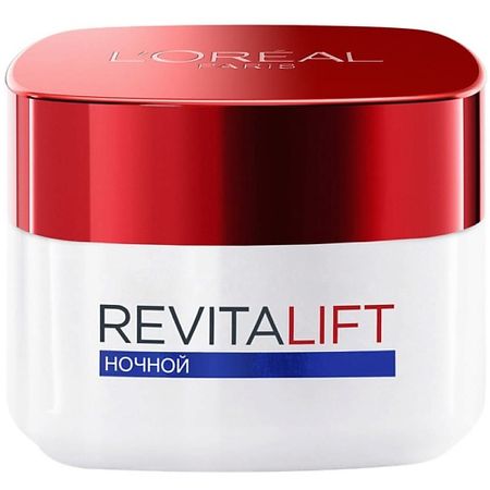 Крем для лица L'ORÉAL PARIS Ночной антивозрастной крем для лица Revitalift крем для лица ночной loreal возраст эксперт лифтинг уход против морщин 45 с ретино пептидами 50 мл