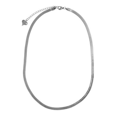 Цепочка UVI JEWELLERY Серебристая цепь плетения Снейк