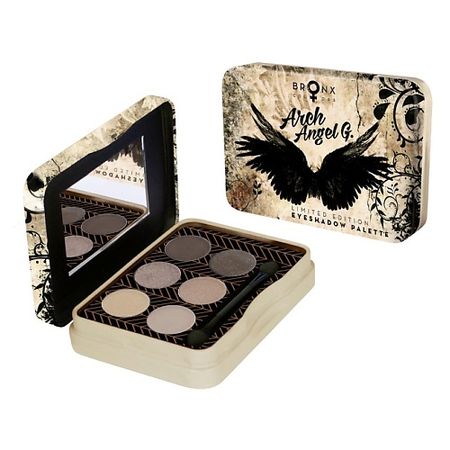 Палетка BRONX COLORS Палетка теней для век 6 оттенков ARCH ANGEL