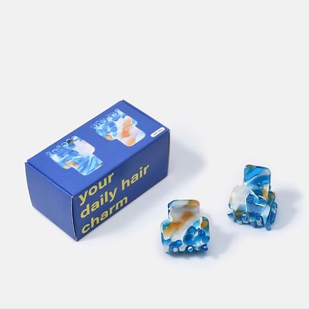 Набор заколок для волос KISIMI Заколки-крабики для волос Daily, размер XS необычные заколки значки в виде флага гордости броши ювелирные изделия аксессуары индивидуальные броши модные значки на лацкан