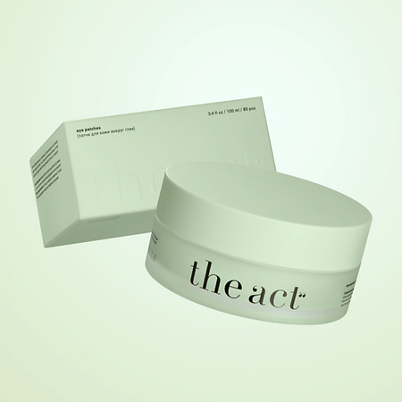 Патчи для глаз THE ACT Патчи для глаз тканевые римские шторы тканевые светоблокирующие