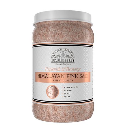 Соль для ванны DR.MINERAL’S Соль для ванн розовая Гималайская, средний помол статуэтка утка средний палец chengwei