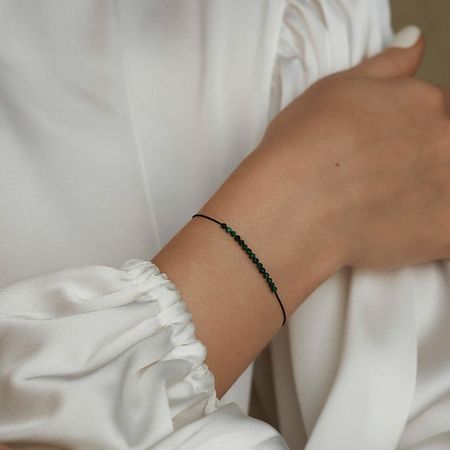 Браслет SOMETHING SPECIAL LIFESTYLE JEWELRY Браслет с малахитом mini déjà vu браслет mini broken frozen pink heart bracelet gold