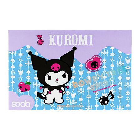 Палетка SODA Палетка теней ROWDY FREE SPIRIT #cuteadventure