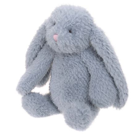 Мягкая игрушка GULLIVER Мягкая игрушка Зайка серо-голубой по имени Мия, 24 см