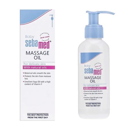 Массажное масло SEBAMED Детское массажное масло  Baby Massage Oil бюбхен масло детское 200 мл календула