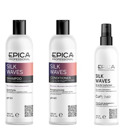 Набор для ухода за волосами EPICA PROFESSIONAL Набор Silk Waves