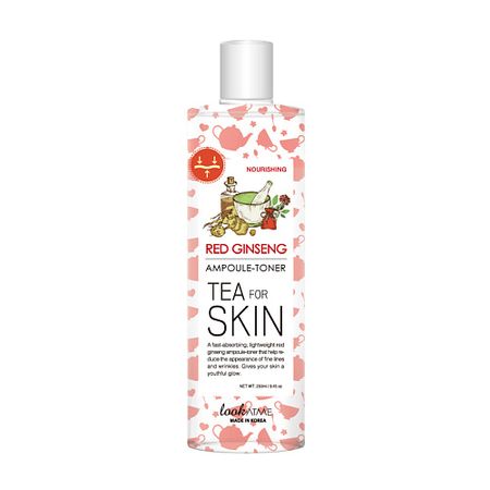 Тонер для лица LOOK AT ME Тонер для лица питательный Tea For Skin Red Ginseng тонер для сияния miko happy skin narcissus 110 мл