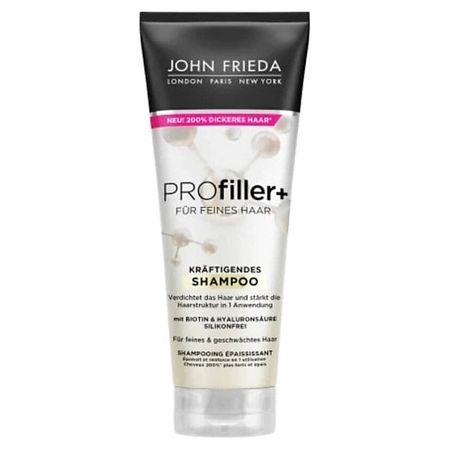 Шампунь для волос JOHN FRIEDA Шампунь для волос PROfiller + топливный инжектор re48786 se501101 se500826 se500827 для дизельных двигателей john deere